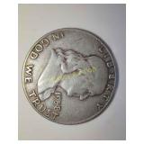 1958 Benjamin Silver half dollar