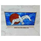 Beautiful stained glass No shipping