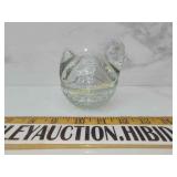 Rare vintage anchor Hocking hen on the nest