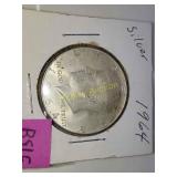 1964 Kennedy silver half dollar