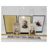 Antique cabinet card photos