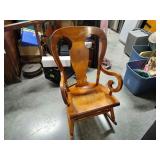Vintage Tell City rocking chair