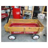 Radio flyer wagon with sides