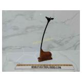 Giraffe artwork metal head