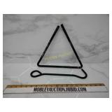 Wrought iron dinner bell