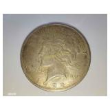 1922 silver peace dollar