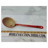 Antique enamel ladle