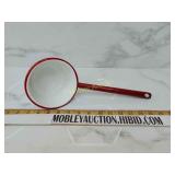 Antique enamel ladle