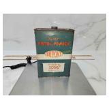 Dupont pistol powder 5 oz on scales