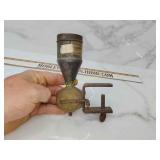 Homemade powder funnel measure