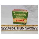 Remington 20 gauge vintage box partially full