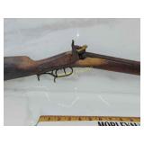 Blackpowder rifle need lots work wall hanger
