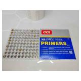 CCI 100 large pistol primers
