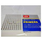CCI 100 small pistol primers