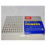 CCI 100 small pistol primers