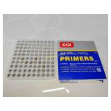 CCI 100 small pistol primers