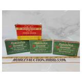 Vintage Remington and Winchester 30-06 boxes