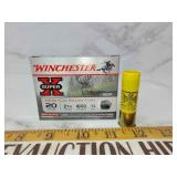 Winchester 20 gauge 2 and 3/4 Deer slug