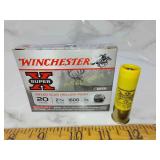 Winchester 20 gauge 2 and 3/4 Deer slug