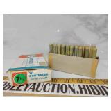 Rare Thompson center Contender ammo 357 hot shot