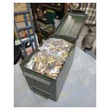 1500 rds 38spl brass plus ammo can