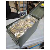 1500 rds 38spl brass plus ammo can