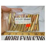 6.5x55 Mauser rounds