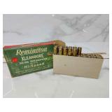 Vintage Remington 30-06 Springfield partial box
