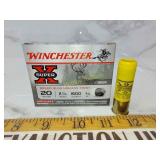 Winchester 20 gauge 2 and 3/4 Deer slug