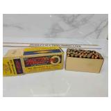 Rare western 351 Winchester box and ammo