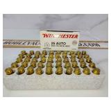 Winchester 25 Auto ammo
