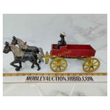 Kenton toys cast iron wagon