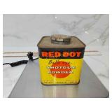 Red Dot shotgun powder 10 oz on the scales