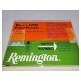 Remington No 2 Large pistol primers