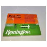 Remington No 2 Large pistol primers