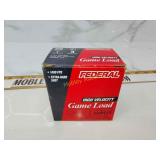 Federal 20 gauge 7 1/2 shot full box