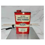 Dupont rifle powder 1 lb 3.6 Oz