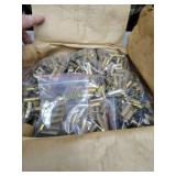 Box full of fired 38 special brass