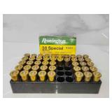 Remington 38 special partial box