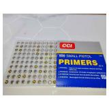 CCI 100 small pistol primers