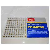 CCI 100 small pistol primers