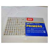 CCI 100 small pistol primers