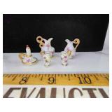 Mini japan china gold trimmed