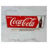 1950s drink Coca-Cola metal sign