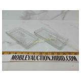 2 Vintage refrigerator trays