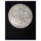 Contemporary counterfeit coin
