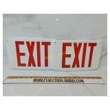 2 exit signs