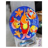 Hand painted italy Nino Parrvcca large no