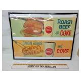Coca-Cola diner paper advertising
