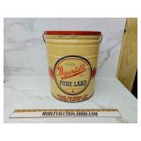 Rare Terre haute Ind dependable brand pure lard